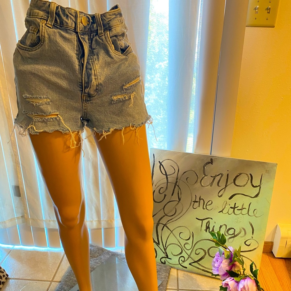 High Stretch Denim Bermuda Short by Cotton On.